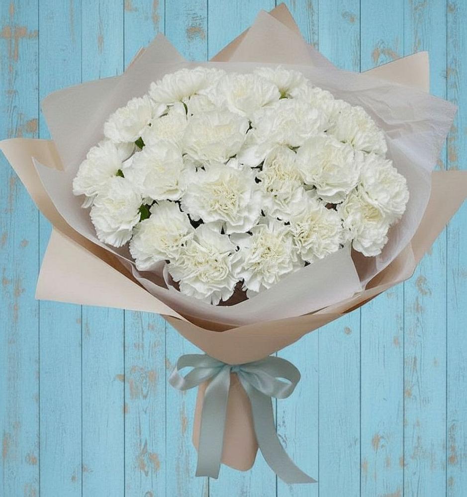 Букет цветов из: Гвоздики в Пыталово