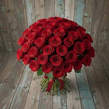 Букет 55 Красных роз Фридом #REPLACE_PRED# Пыталово