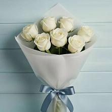 Букет 7 Белых роз Эдлесс Лав #REPLACE_PRED# Пыталово