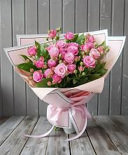 Букет Розовый кустик в Пыталово