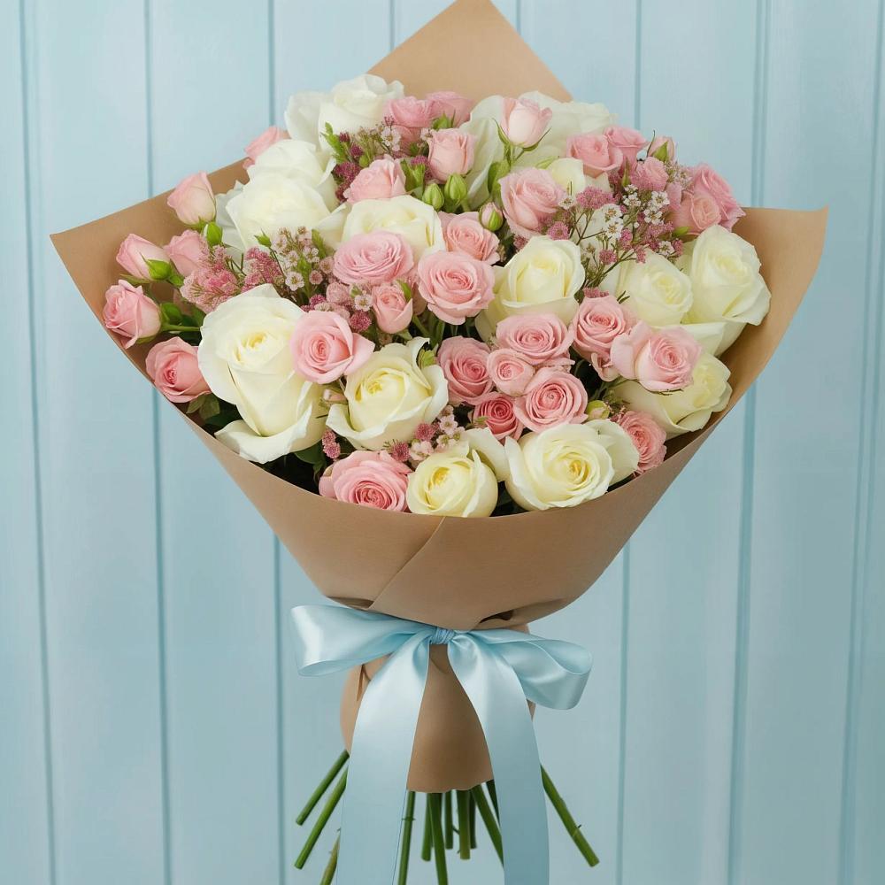 Букет цветов из: Розы в Пыталово