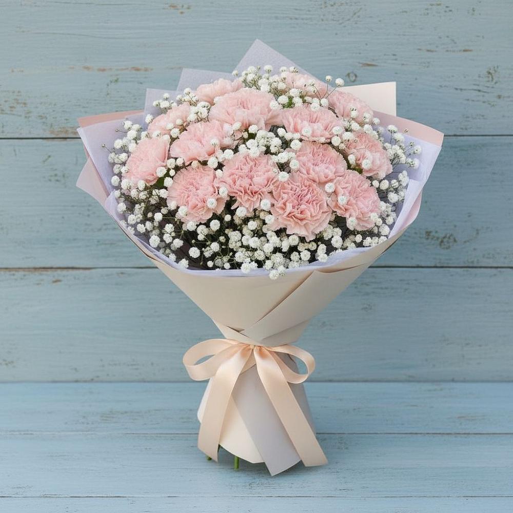 Букет цветов из: Гвоздики в Пыталово