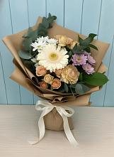 Букет цветов из:  Герберы и Хризантемы в Пыталово