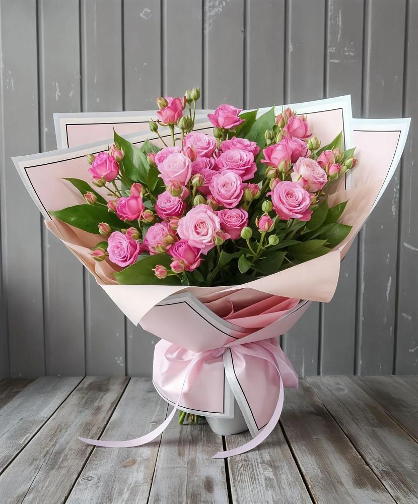 Букет Розовый кустик в Пыталово