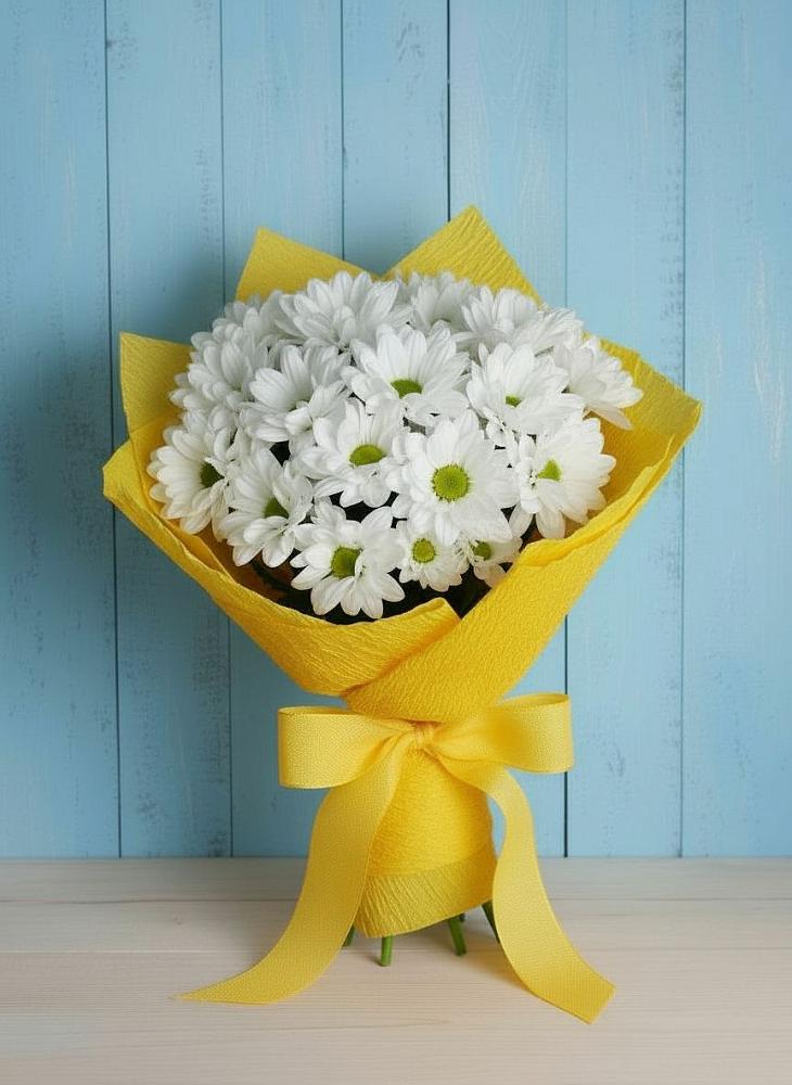 Букет цветов из: Хризантемы в Пыталово