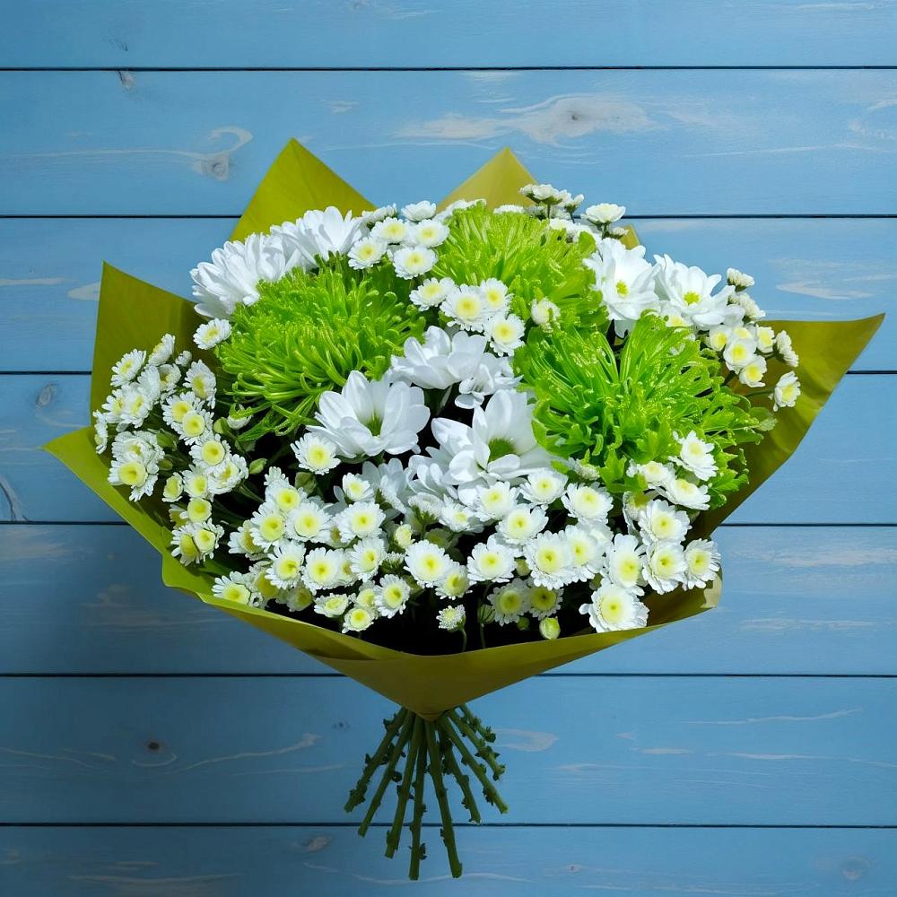 Букет цветов из: Хризантемы в Пыталово