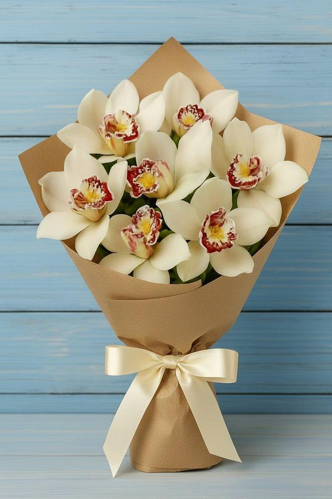 Букет цветов из: Орхидеи и Розы в Пыталово